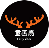 童画鹿美术品牌logo