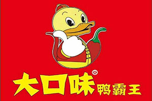 大口味鸭霸王品牌logo