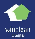 云净干洗店品牌logo