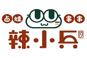 辣小兵卤蛙串串品牌logo