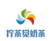 拧茶觉奶茶品牌logo