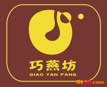 巧燕坊燕皮馄饨品牌logo